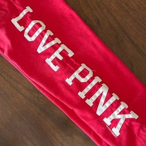 Victoria’s Secret PINK Red Sweatpants - Women’s - Size Small